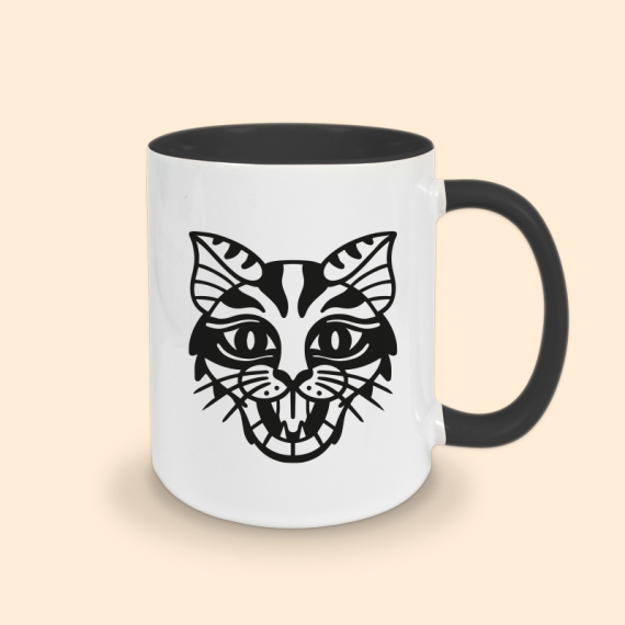 tasse chat noir