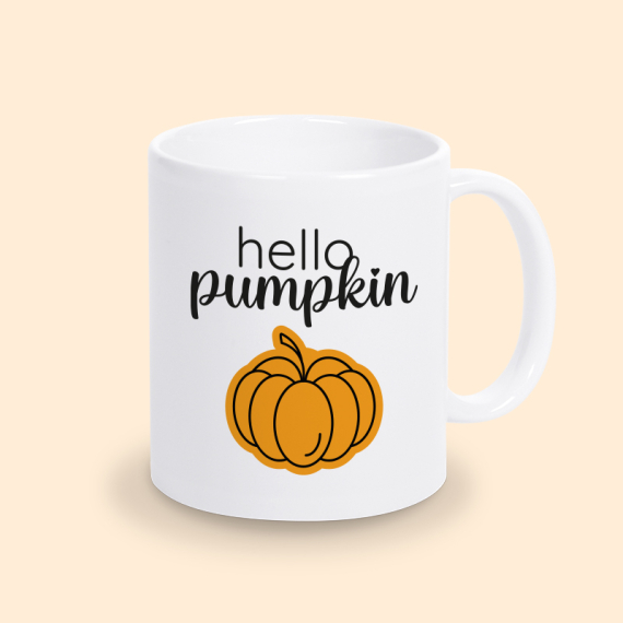 mug hello pumpkin