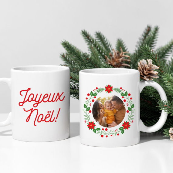 mugs noël personnalisés