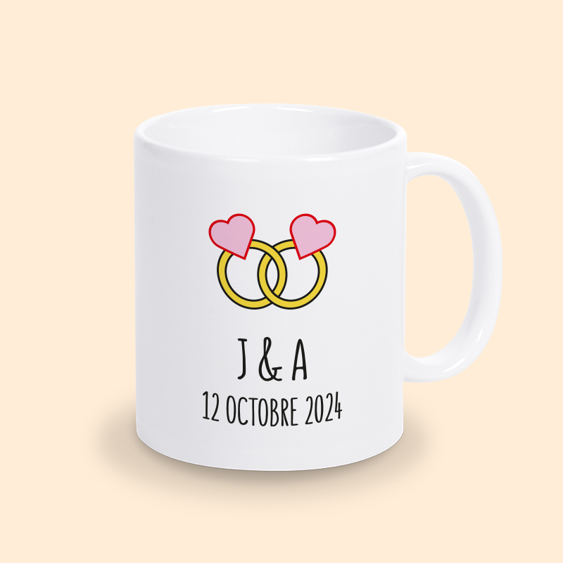 Tasse Mariage