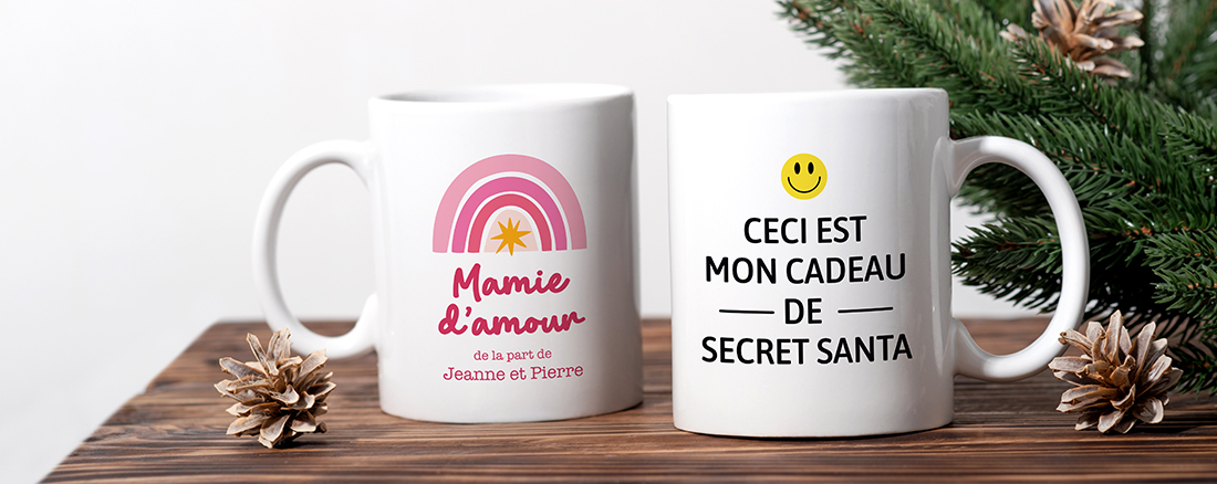 mugs idée de cadeau de noël