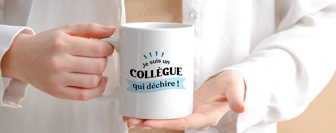 tasse collègue personnalisée