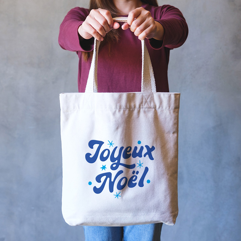 tote bag personnalisé noël