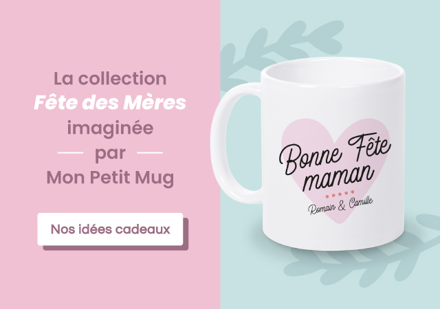 Mug cadeau personnalisé